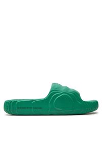 Adidas - Klapki adidas. Kolor: zielony