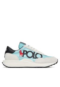 Sneakersy Polo Ralph Lauren. Kolor: niebieski