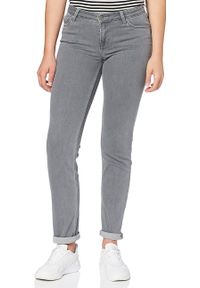 Lee - LEE MARION STRAIGHT DAMSKIE SPODNIE JEANSOWE CLEAN MARL L301FPYI