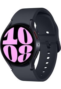 SAMSUNG - Smartwatch Samsung Galaxy Watch 6 Stainless Steel 40mm Czarny (SM-R930NZKAEUE). Rodzaj zegarka: smartwatch. Kolor: czarny