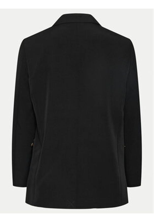 Pieces Marynarka Bozzy 17144884 Czarny Regular Fit. Kolor: czarny. Materiał: syntetyk