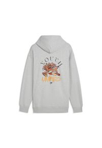 Puma Bluza Downtown Graphic Tr 62674804. Kolor: szary