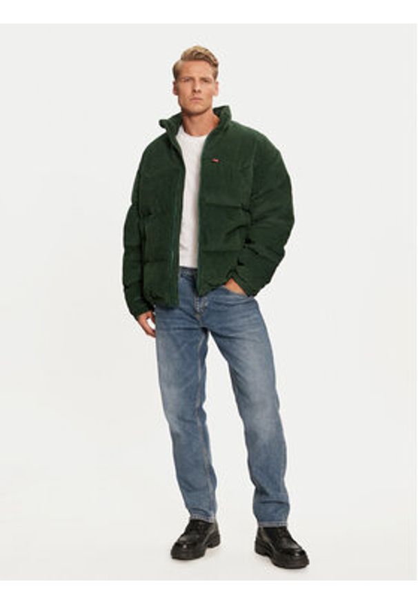 Levi's® Kurtka puchowa A0726-0004 Zielony Relaxed Fit. Kolor: zielony. Materiał: bawełna