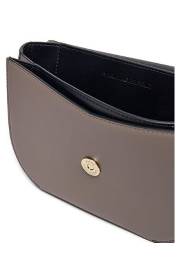 Karl Lagerfeld - KARL LAGERFELD Torebka 245W3057 Beżowy. Kolor: beżowy. Materiał: skórzane