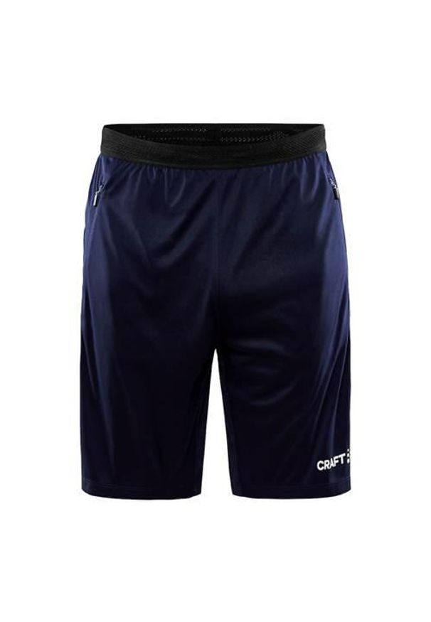 Spodenki treningowe męskie Craft Evolve Zip Pocket. Kolor: niebieski