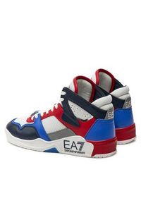 EA7 Emporio Armani Sneakersy X8Z039 XK331 T600 Granatowy. Kolor: niebieski