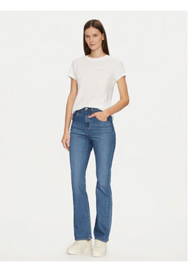 BOSS Jeansy Lyris 50531993 Niebieski Straight Fit. Kolor: niebieski