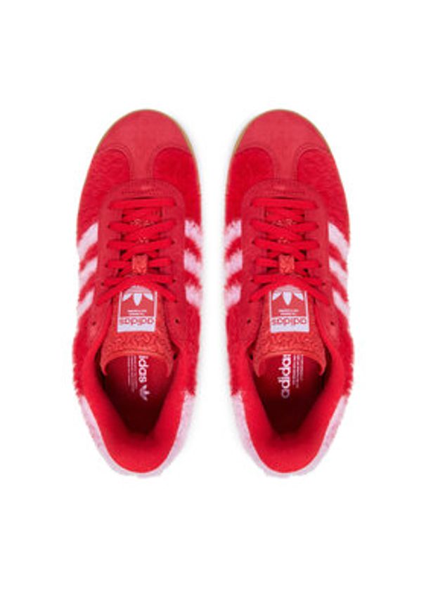 Adidas - adidas Sneakersy Gazelle Bold JS3905 Bordowy. Kolor: czerwony. Materiał: skóra, zamsz. Model: Adidas Gazelle