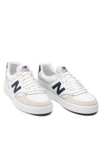 New Balance Sneakersy CT300WY3 Beżowy. Kolor: biały. Materiał: skóra #5
