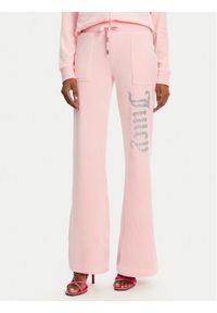 Juicy Couture Spodnie dresowe Layla JCBBJ125806 Różowy Regular Fit. Kolor: różowy. Materiał: syntetyk #1