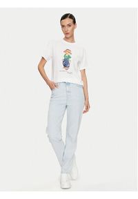 Polo Ralph Lauren T-Shirt 211935615001 Biały Regular Fit. Typ kołnierza: polo. Kolor: biały. Materiał: bawełna #3