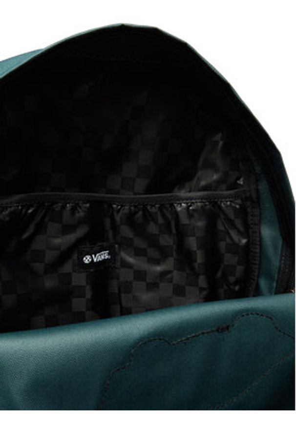 Vans Plecak Old Skool Classic Backpack VN000H4YFRJ1 Zielony. Kolor: zielony. Materiał: materiał