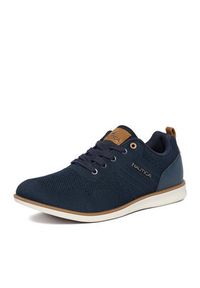 Nautica Półbuty CEO-IGO-01 Granatowy. Kolor: niebieski. Materiał: materiał #7