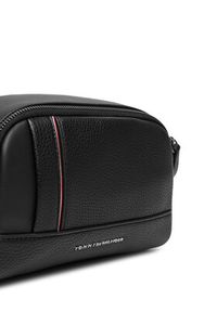TOMMY HILFIGER - Tommy Hilfiger Kosmetyczka Th Central Washbag AM0AM13748 Czarny. Kolor: czarny. Materiał: skóra #6