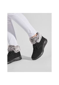 skechers - Trzewiki Skechers. Kolor: czarny #1