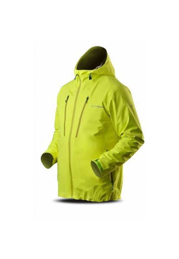 TRIMM - Kurtka Trimm INTENSE. Kolor: niebieski, wielokolorowy, żółty. Materiał: materiał. Sport: turystyka piesza, wspinaczka