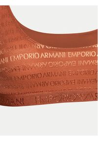 Emporio Armani Underwear Biustonosz top 164232 3F204 01656 Brązowy. Kolor: brązowy. Materiał: syntetyk