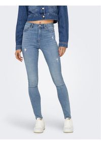 only - ONLY Jeansy Rose 15317250 Niebieski Skinny Fit. Kolor: niebieski
