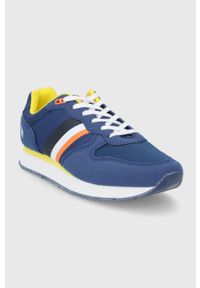 U.S. Polo Assn. buty kolor granatowy. Nosek buta: okrągły. Zapięcie: sznurówki. Kolor: niebieski. Materiał: guma #2