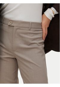 Vero Moda Spodnie materiałowe Texas 10334103 Beżowy Straight Fit. Kolor: beżowy. Materiał: syntetyk #4