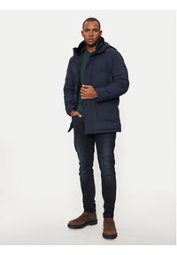 Hechter Paris Kurtka puchowa 50168 142205 Granatowy Regular Fit. Kolor: niebieski. Materiał: syntetyk #2