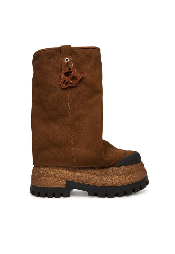 Botki Naked Wolfe. Kolor: brązowy