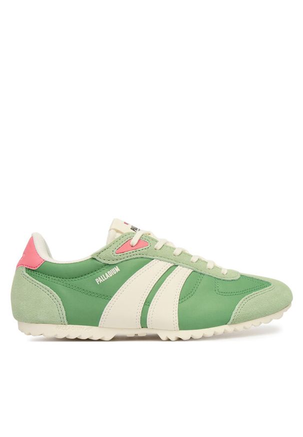 Palladium Sneakersy Pallaracer Flame 94644-399-M Zielony. Kolor: zielony. Materiał: materiał