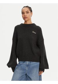 ROTATE Sweter 1133771745 Szary Oversize. Kolor: szary. Materiał: syntetyk