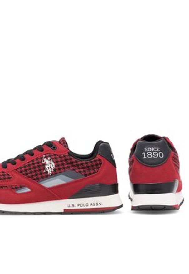 U.S. Polo Assn. Sneakersy TABRY006M/CHT1 Czerwony. Kolor: czerwony. Materiał: materiał