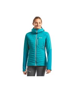 SIMOND - Damska hybrydowa kurtka alpinistyczna Simond Sprint. Kolor: wielokolorowy, zielony, niebieski. Materiał: wełna, materiał. Sport: bieganie