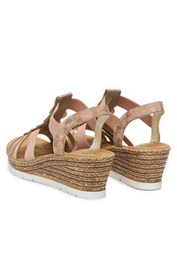 Rieker Sandały CEO-619B2-31 Różowy. Kolor: różowy. Materiał: syntetyk #4