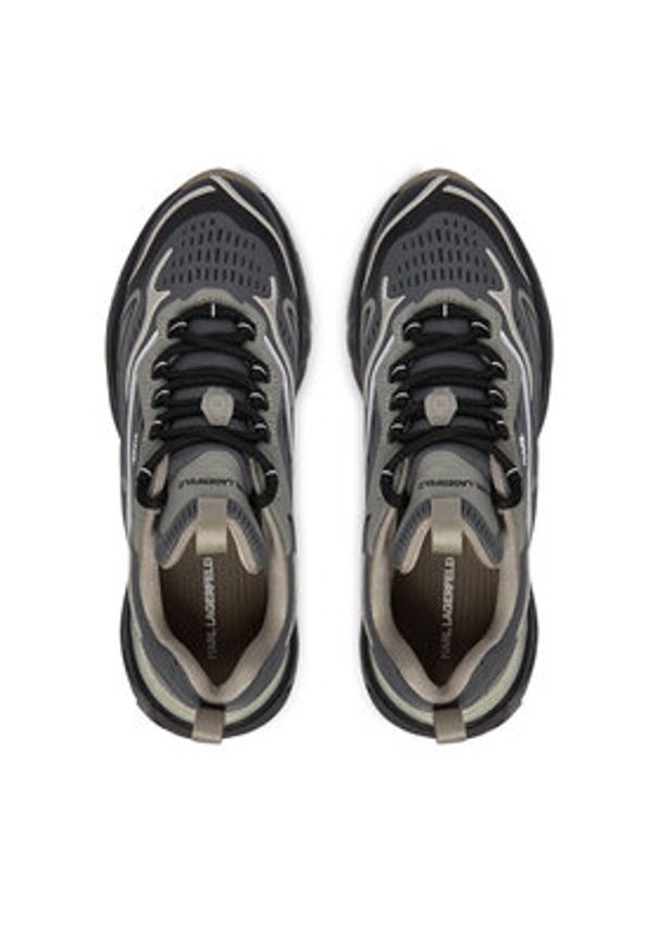 Karl Lagerfeld - KARL LAGERFELD Sneakersy Blaze KL62422 Czarny. Kolor: czarny. Materiał: skóra