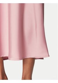 YAS Spódnica trapezowa Pella 26030737 Różowy Regular Fit. Kolor: różowy. Materiał: syntetyk #2