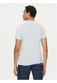 Guess Jeans T-Shirt M5GI23 K8HM0 Niebieski Slim Fit. Kolor: niebieski. Materiał: bawełna