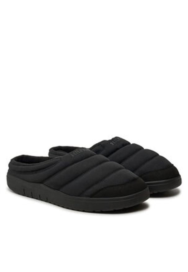 TOMMY HILFIGER - Tommy Hilfiger Kapcie FM0FM05158 Czarny. Kolor: czarny. Materiał: materiał