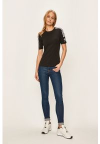 adidas Originals - T-shirt FM2592. Kolor: czarny. Materiał: dzianina #5