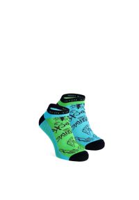 Skarpety E9 Odd Rocks Low2.5. Kolor: zielony