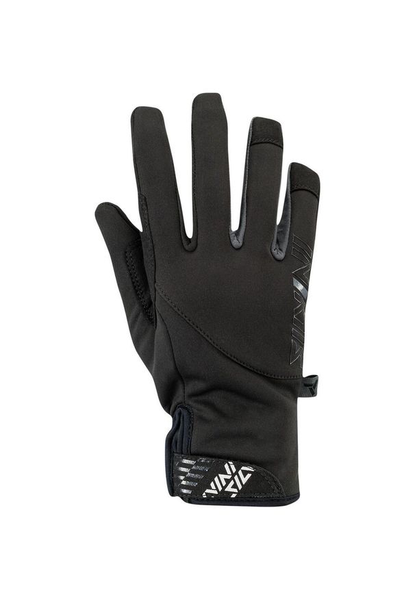 Rękawiczki softshell dziecięce Silvini Ortles CA1541. Kolor: czarny, szary, wielokolorowy. Materiał: softshell. Sport: kolarstwo