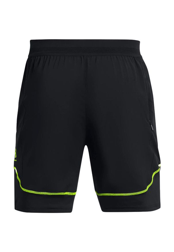 Spodenki Under Armour Challenger Pro Training Shorts, Mężczyźni. Kolor: czarny. Materiał: materiał, syntetyk