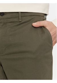 TOMMY HILFIGER - Tommy Hilfiger Chinosy Denton MW0MW33938 Khaki Slim Fit. Kolor: brązowy. Materiał: bawełna