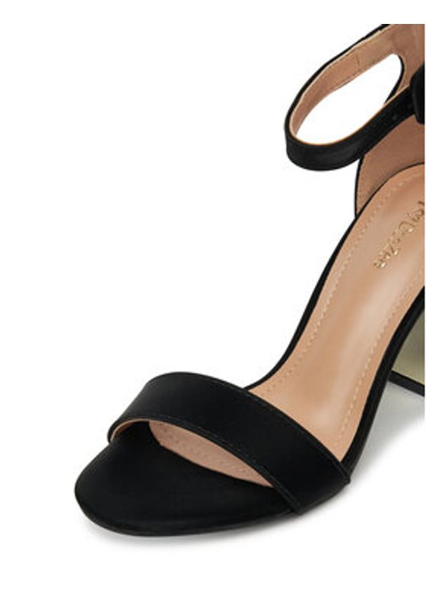 DeeZee Sandały DF-7154-26-82837 Czarny. Kolor: czarny. Materiał: materiał