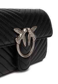 Pinko Torebka Love One Wallet C PE 23 PLTT 100062 A0GK Czarny. Kolor: czarny. Materiał: skórzane #4
