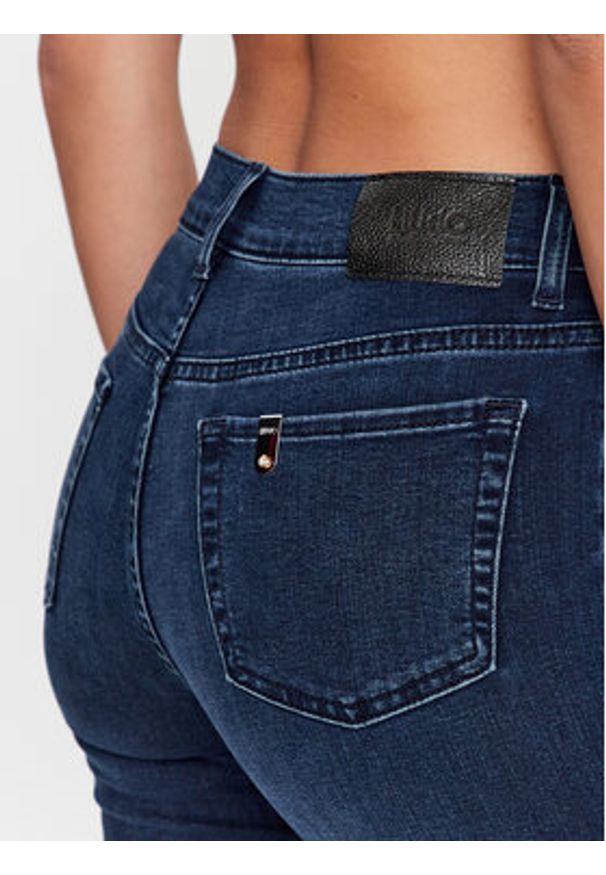 Liu Jo Jeansy UF3061 DS046 Granatowy Regular Fit. Kolor: niebieski