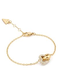 Guess Bransoletka JUBB06 014JW Złoty. Materiał: metalowe. Kolor: złoty #1