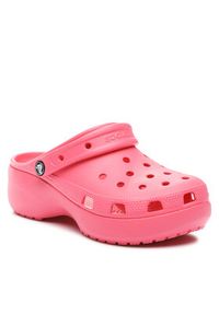 Crocs Klapki Crocs Classic Platform Clog W 206750 Różowy. Kolor: różowy. Obcas: na platformie #8