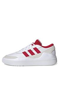 Adidas - adidas Sneakersy Osade IE9924 Biały. Kolor: biały. Materiał: skóra