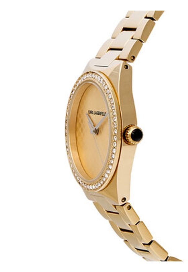 Karl Lagerfeld - KARL LAGERFELD Zegarek R0553105507 Złoty. Kolor: złoty