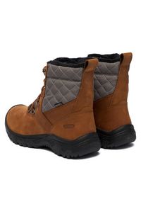 keen - Keen Śniegowce Greta Boot II Wp 1031169 Brązowy. Kolor: brązowy. Materiał: nubuk, skóra #4