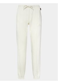 Napapijri Spodnie dresowe Iaato NP0A4HOA Écru Regular Fit. Materiał: bawełna #3