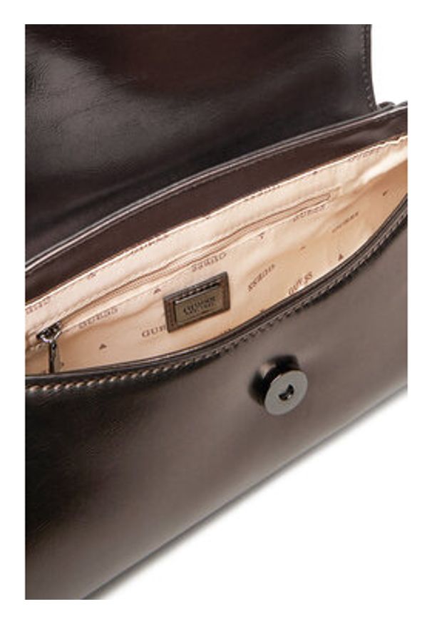 Guess Torebka Bolena HWMM92 07190 Szary. Kolor: szary. Materiał: skórzane